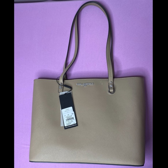 Karl Lagerfeld Saffiano Tote Bag - Picture 3 of 10